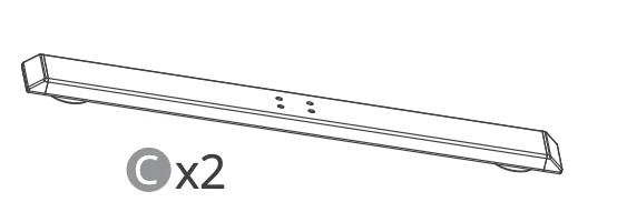 Flank (White) 42cm/JCHLS0