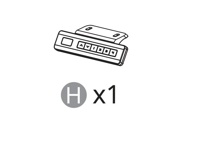 Hand Controller for Electric Standing Desk JCH 720