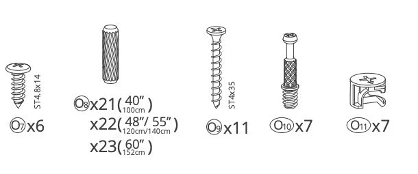 Srew Package *13-*19