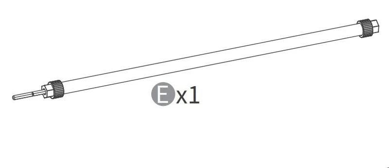 Sync rod Part F1+F2 for standing desk