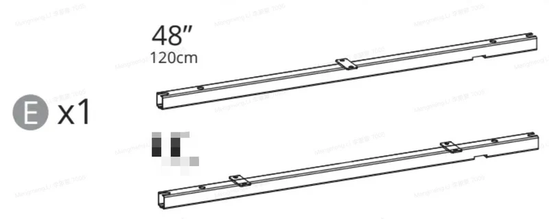 Connection Tube for the Fourth Generation Standing Desk