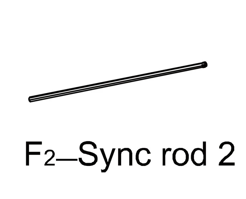 Drive rod for JCH single motor /48'' inch