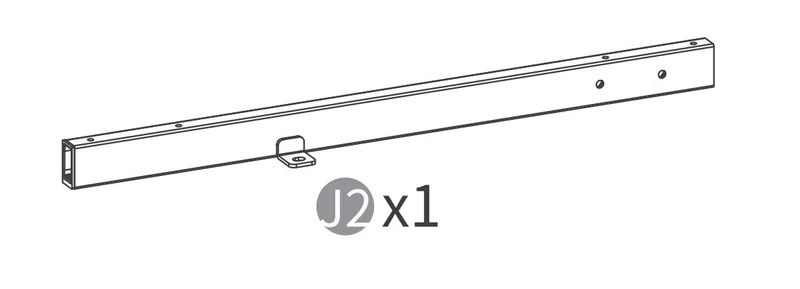 Z1 - Black drawer slide