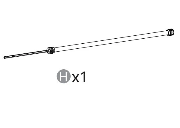 Sync rod for standing desk 55 inch (JCH 700)