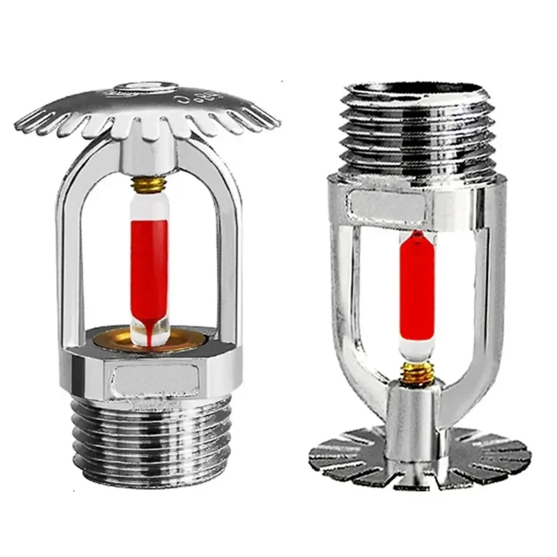 Single Unit Half Inch Dn15 Brass Pendent Fire Sprinkler Head Heavy Duty Fire Suppression Gear With 68 Degree Thermal Trigger Slick Underground Install And Knockout Build Quality For Rock Solid Protection