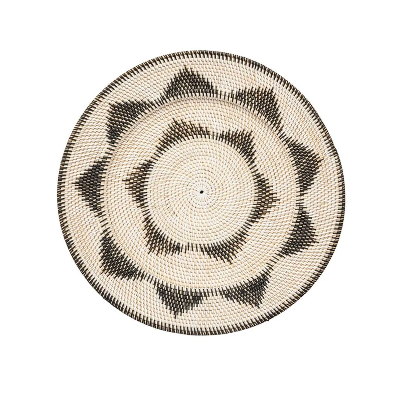 Lumos Wall Deco Basket | Black/White | 60cm