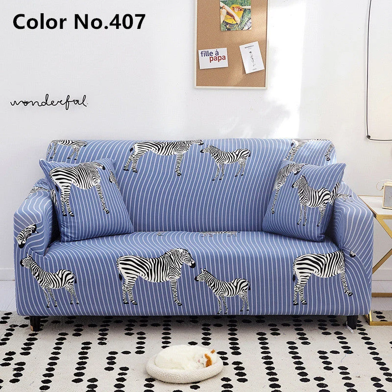 Funda de sofá elástica estirable (color n.o 407)