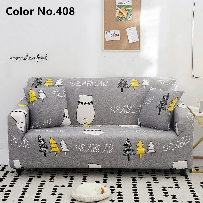 Funda de sofá elástica estirable (color n.o 408)