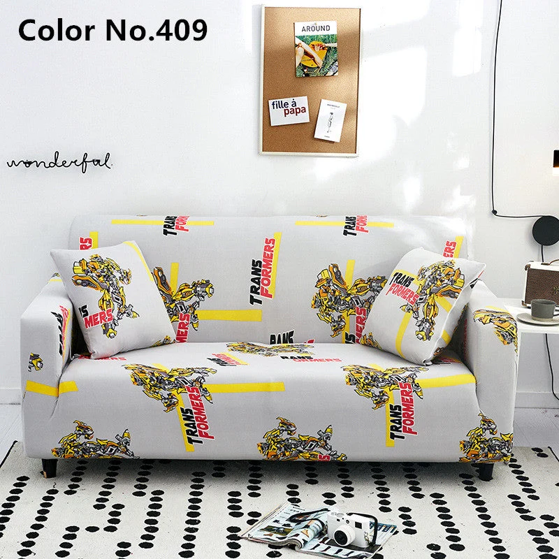 Funda de sofá elástica estirable (color n.o 409)