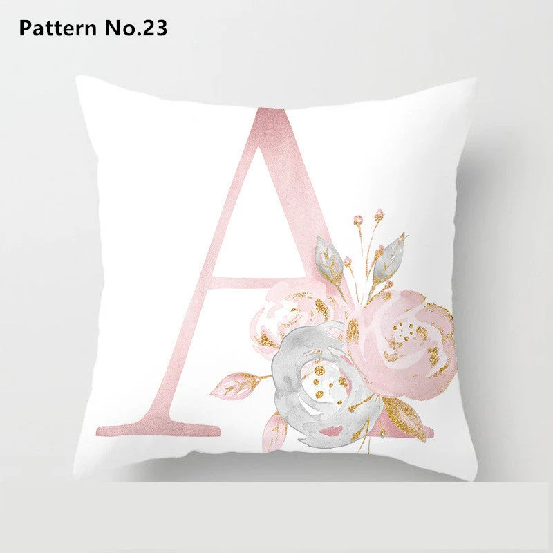 Throw Pillow Case Funda de cojín 18 x 18 pulgadas 45 x 45 cm (Patrón No 23 ~ 49)