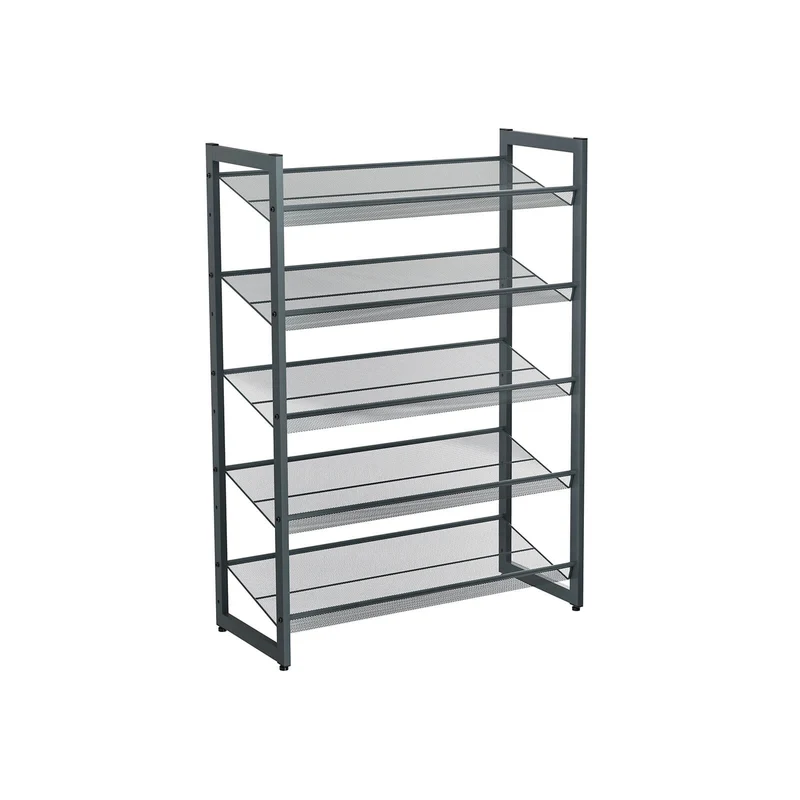 Zapatero de Metal Estantería para Zapatos Organizador de Zapatos Apilable