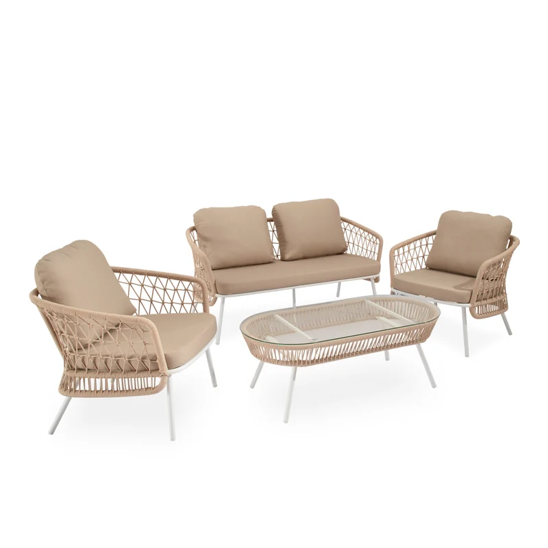 Set Odesa Sofa+Sillones+Mesa Centro