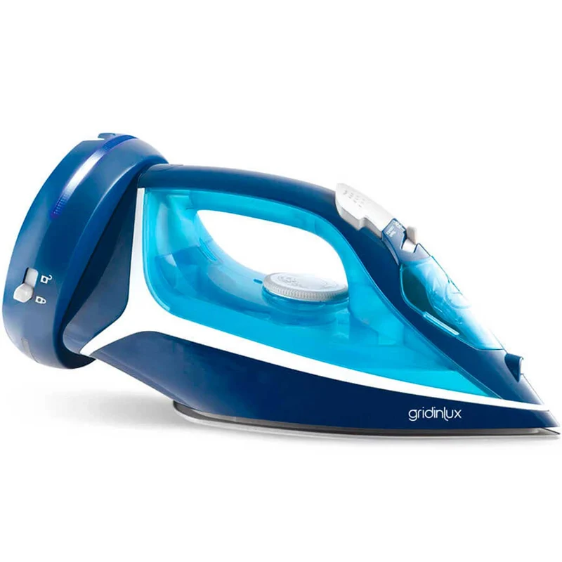 Plancha Vapor Ropa Sin Cable 2600W Cerámica Inalámbrica Gridinlux