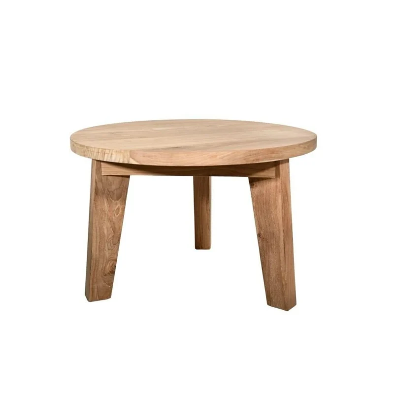 Round Teak Coffee Table | 50cm