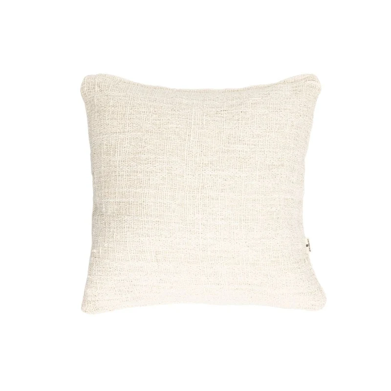 Soraya Cotton Cushion Cover Plain | Off-White | 50x50cm