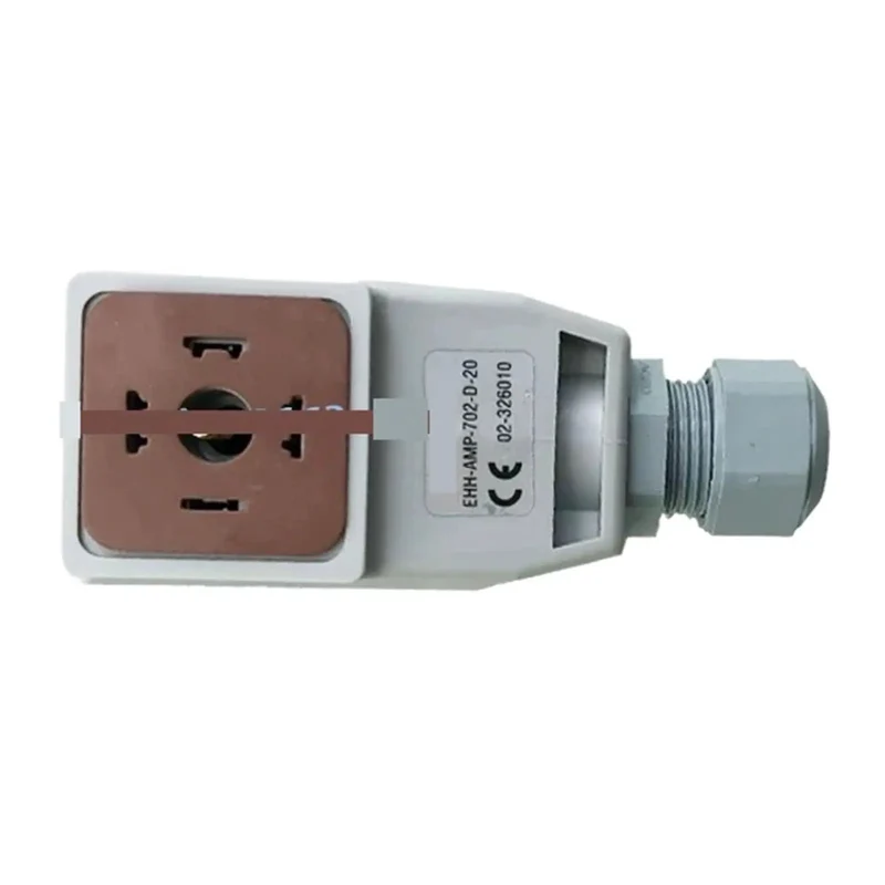 Proportional Valve Board Plug Connector For Model Ehh Amp 702 D 20 With Bulletproof Copper Terminals And No Sweat Swapping For Heavy Duty Industrial Hydraulics