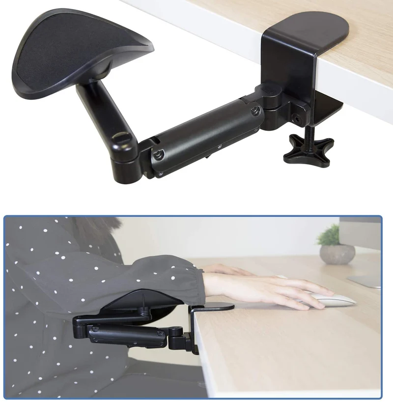 Brazo ergonómico para escritorio de computadora