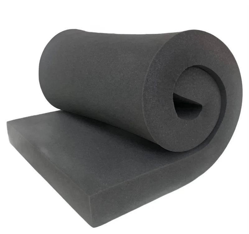 Rock Solid High Density Upholstery Foam Sheet 2 Inch Thick 24 Inch Wide 72 Inch Long 1.8 Lb Density 44 ILD Heavy Duty Seat Cushion Replacement For Sofa Couch And Chair Furniture Restoration With CertiPUR-US Certification