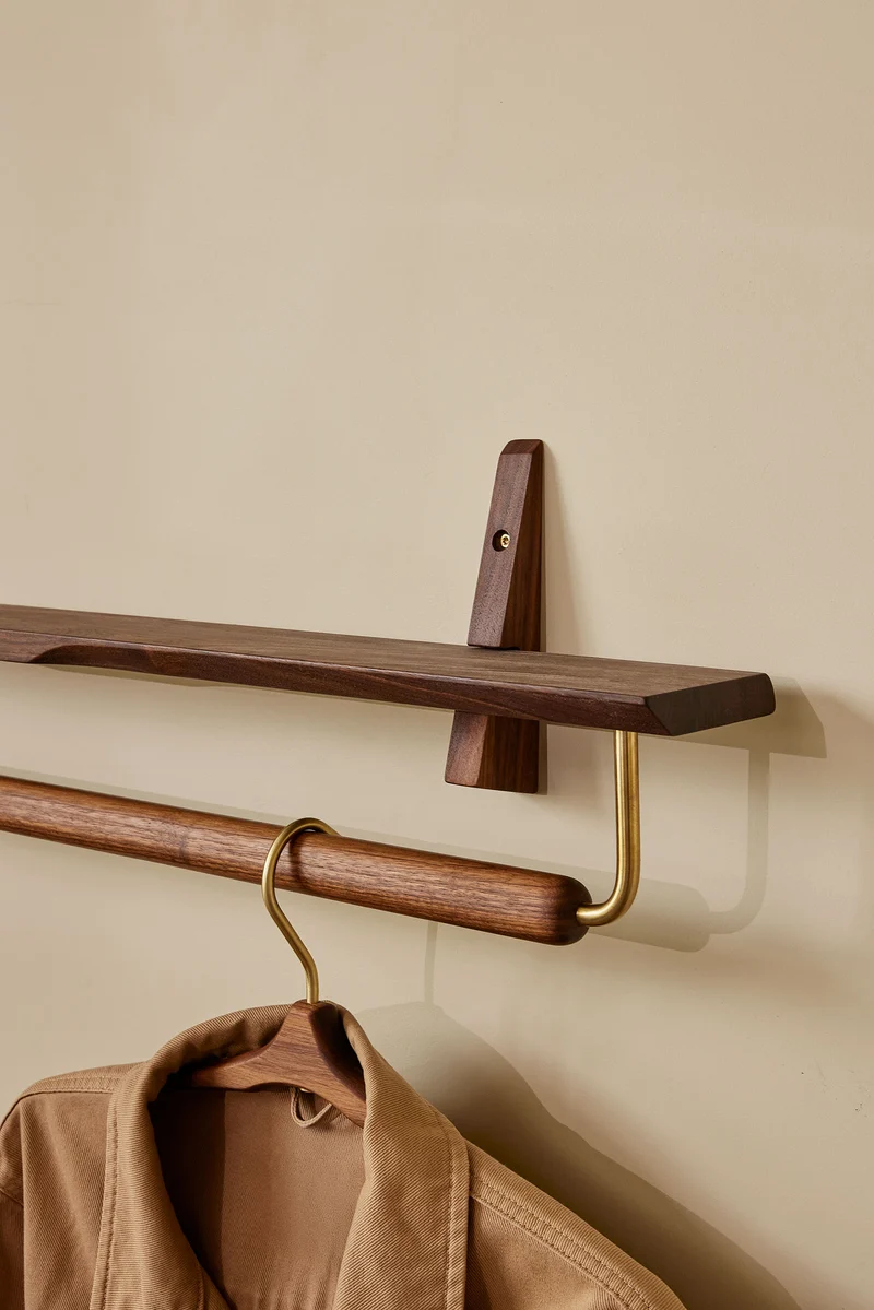 Coat rack with shelf JN24