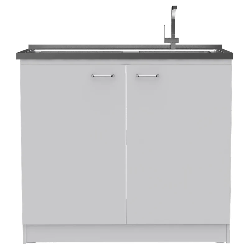 Anthem mueble para lavadero con puertas y superficie funcional
