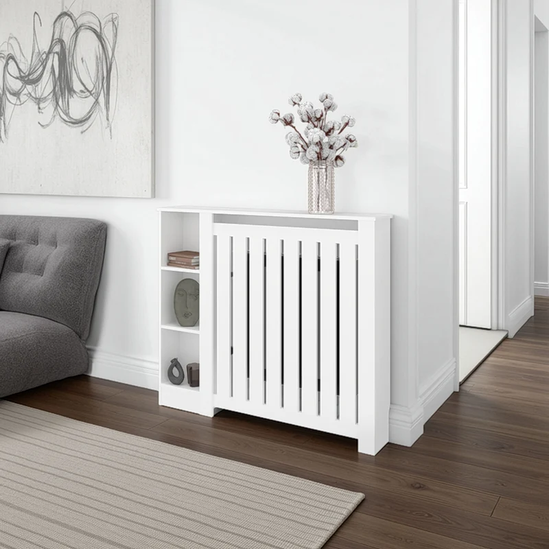 Risk Mueble Radiador con rejas y Estantes