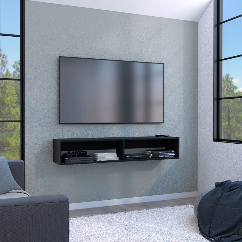 Estante flotante para Tv- WENGUE
