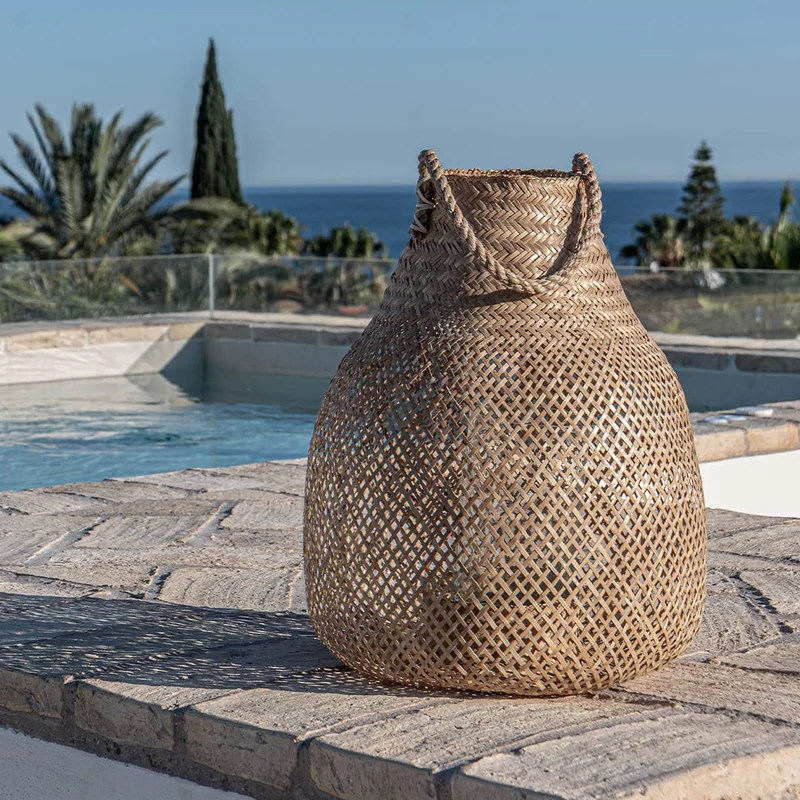 Sage Lantern | Natural